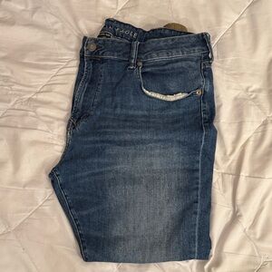 American Eagle Outfitters Men's Blue Athletic Slim Flex Jeans